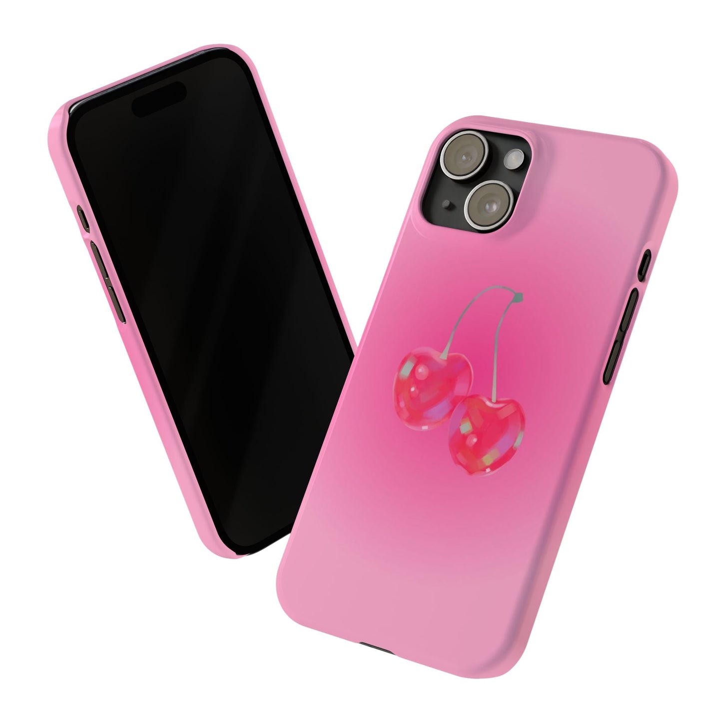Cherry Aura Pink Phone Case - Coverbuddy