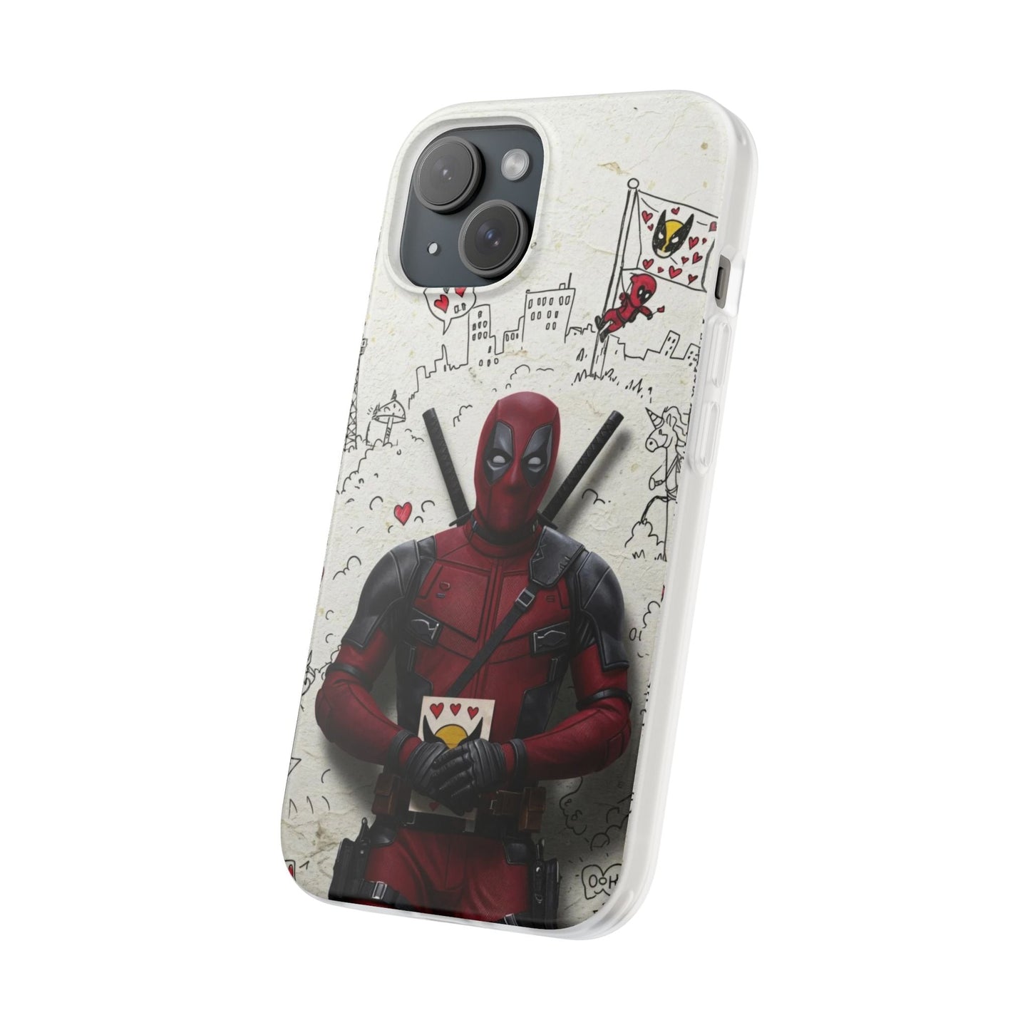 Deadpool Love Wolverine Phone Case - Coverbuddy