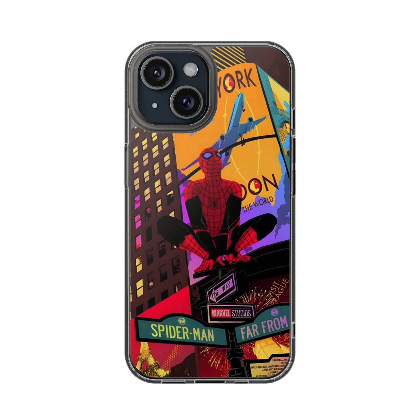 Spider Man Newyork Phone Case - Coverbuddy