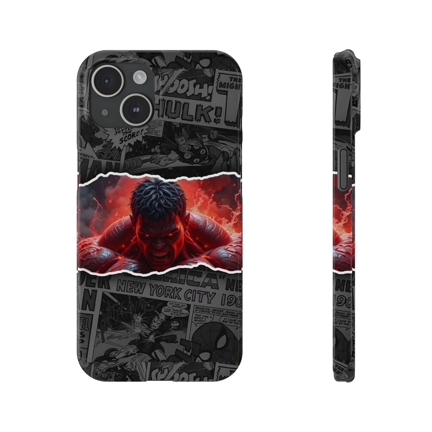 Aesthetics Red Hulk Phone Case - Coverbuddy