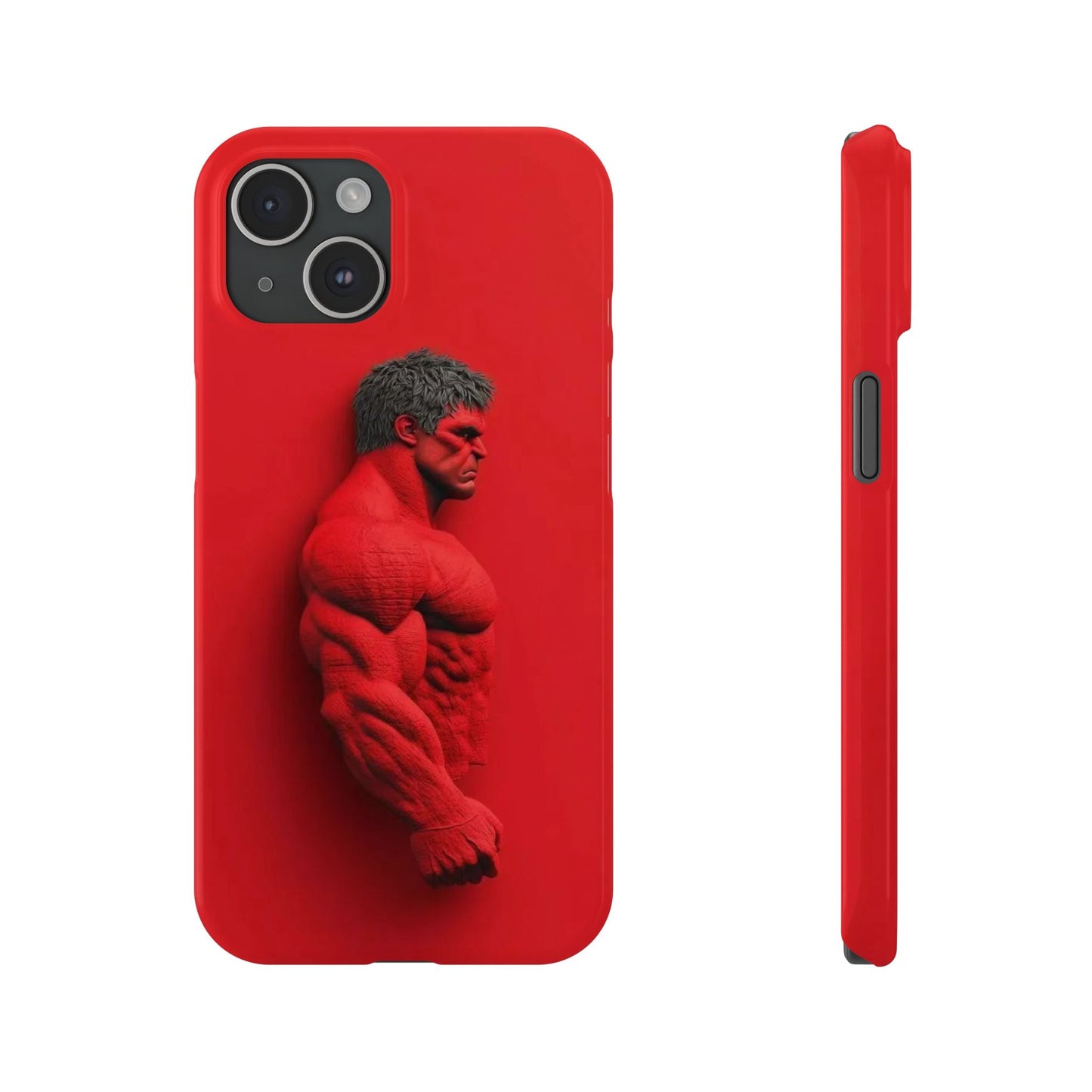Red Hulk 3D Illusion Phone Case - Coverbuddy