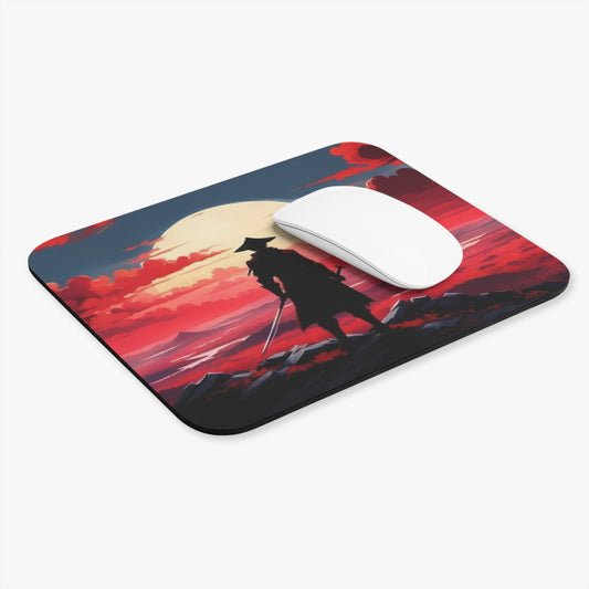 Samurai Anime Mouse Pad – Premium Gaming Desk Mat