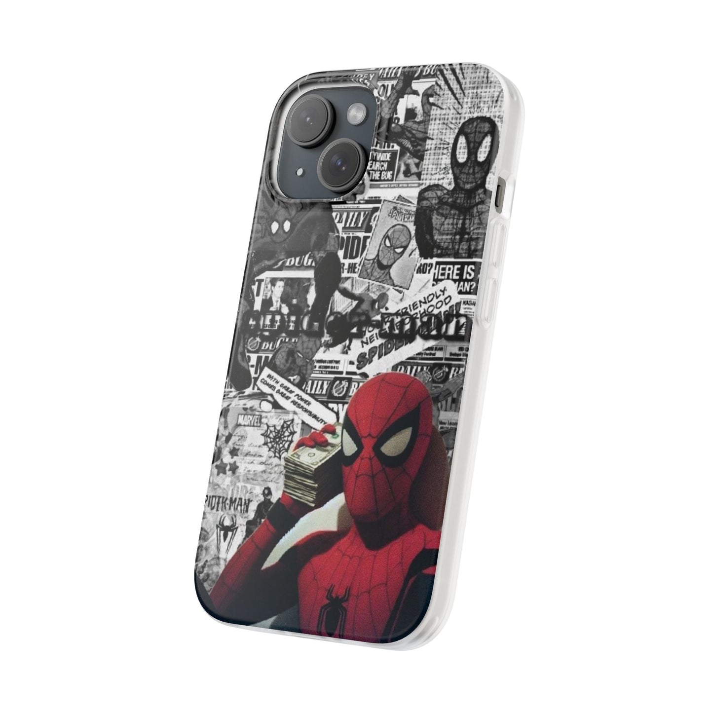 Spider Man Chill With Money Phone Case - Coverbuddy