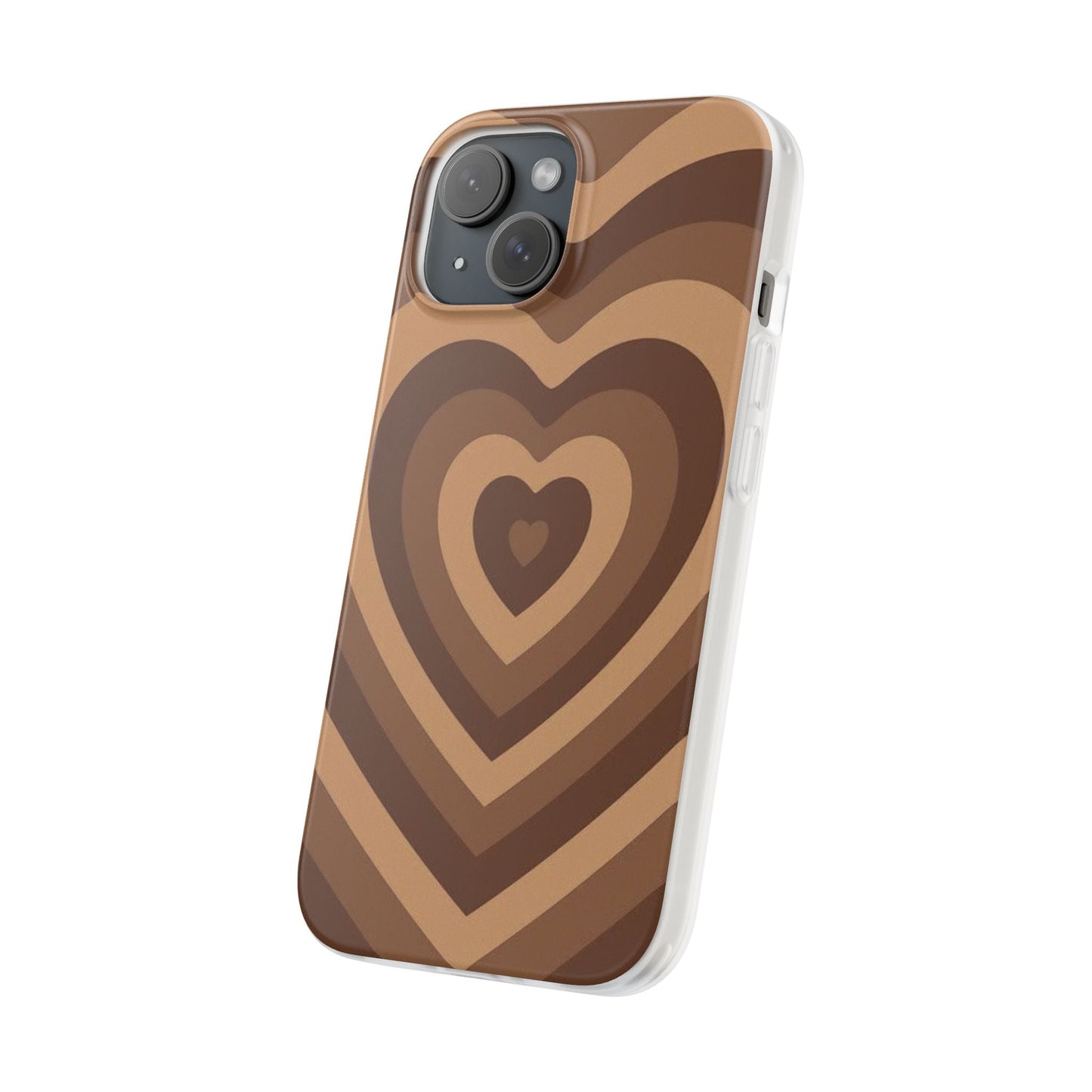 Brown Heart y2k Phone Case - Coverbuddy