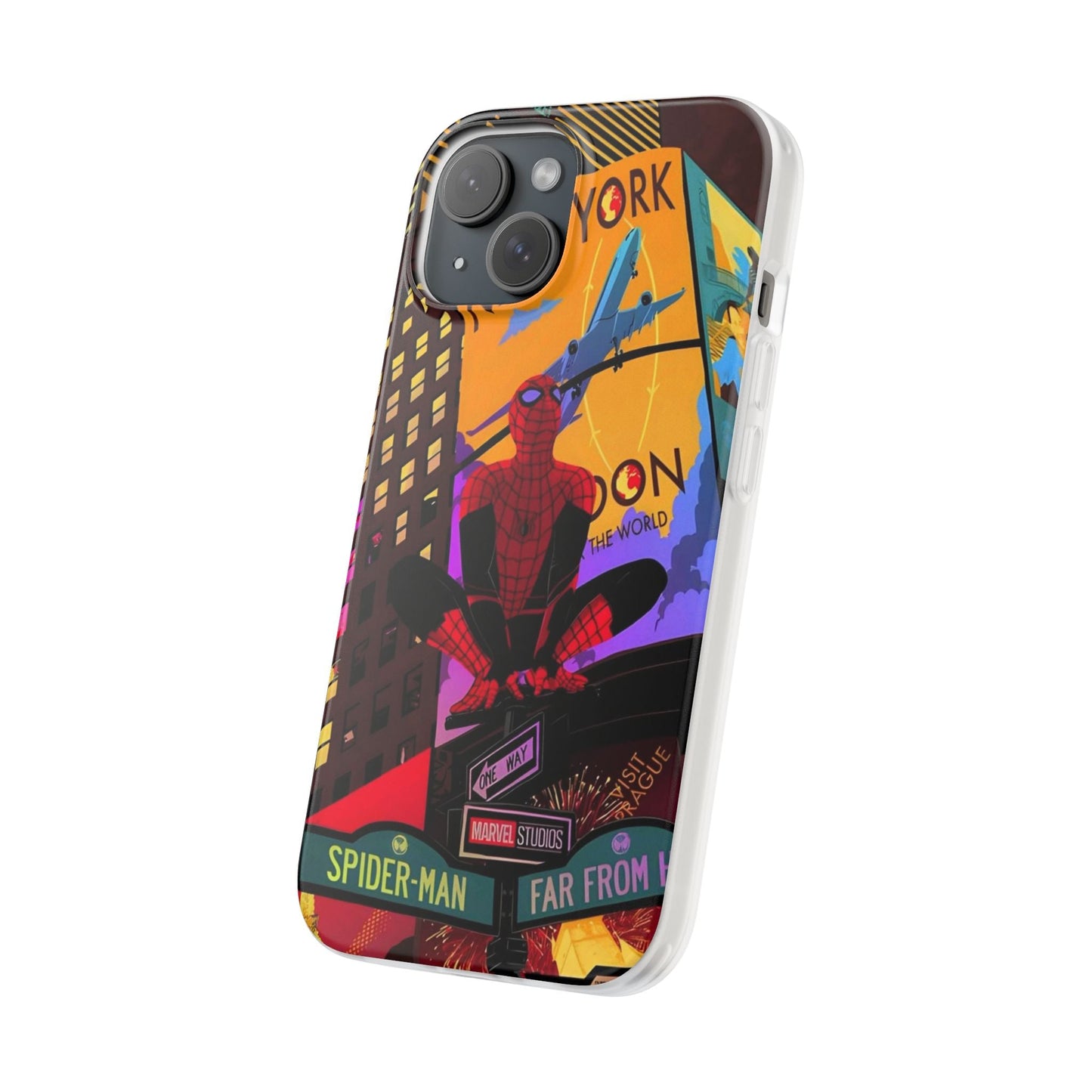 Spider Man Newyork Phone Case - Coverbuddy