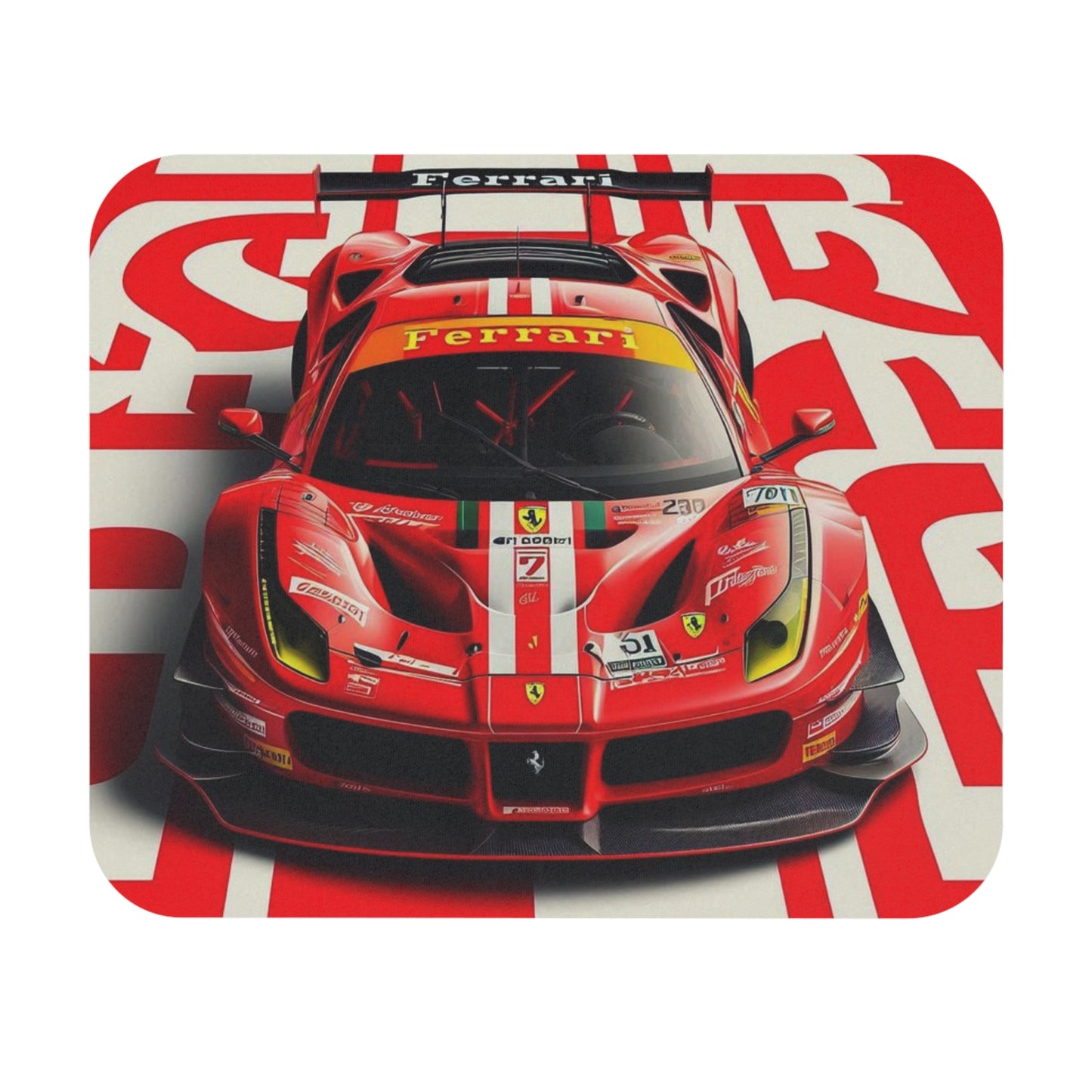 A Ferrari 488 GT3 Mouse Pad – Premium Gaming Desk Mat