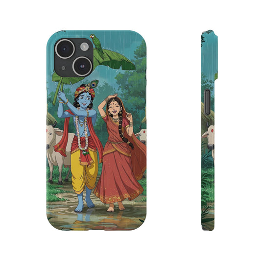 Radhe Krishna Phone Case - Coverbuddy