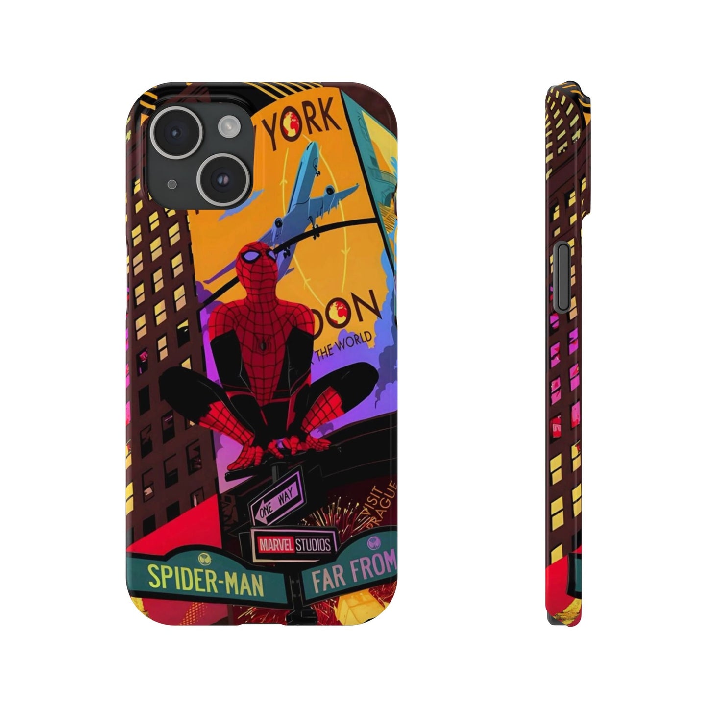 Spider Man Newyork Phone Case - Coverbuddy