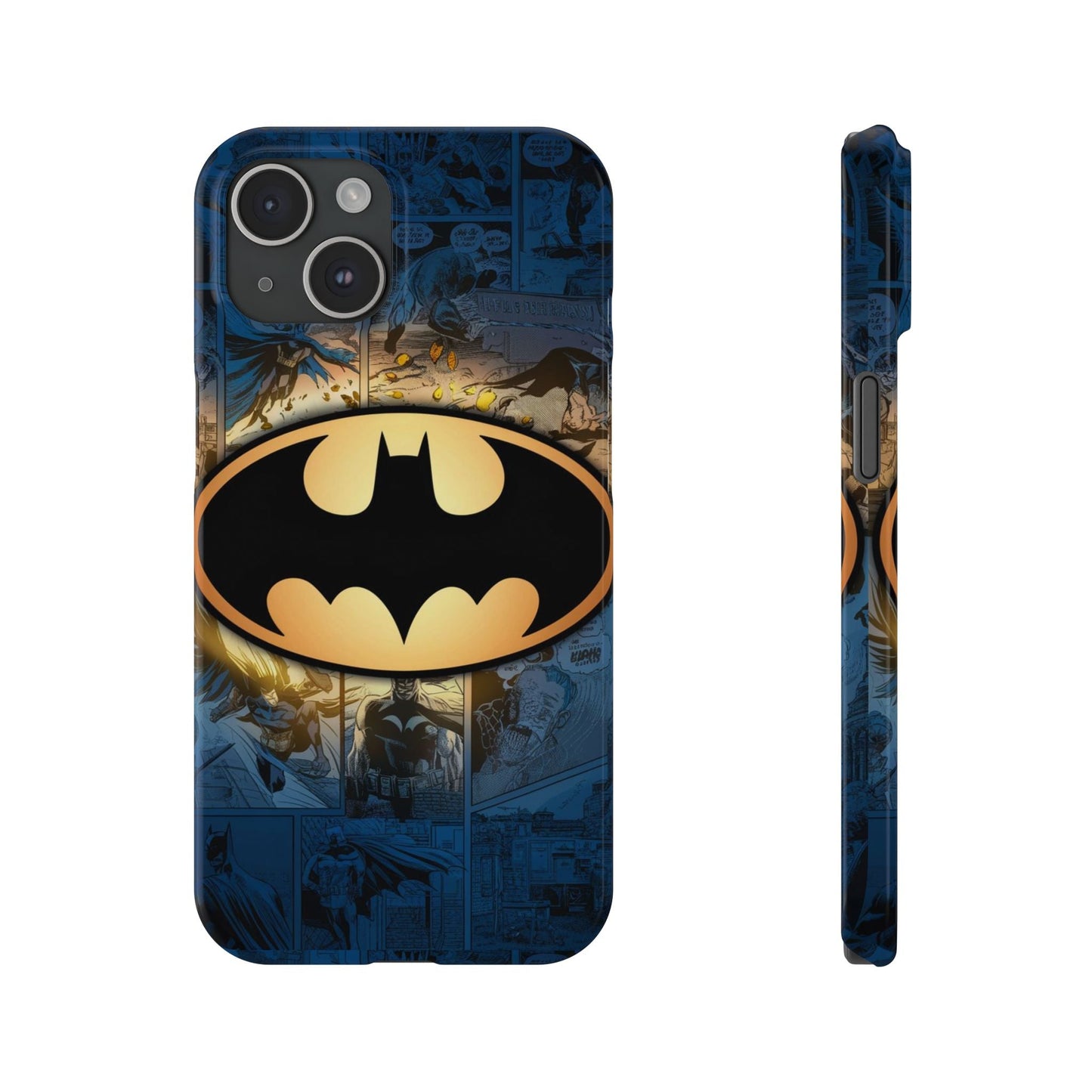 Aesthetic Bat Man Logo Phone Case - Coverbuddy