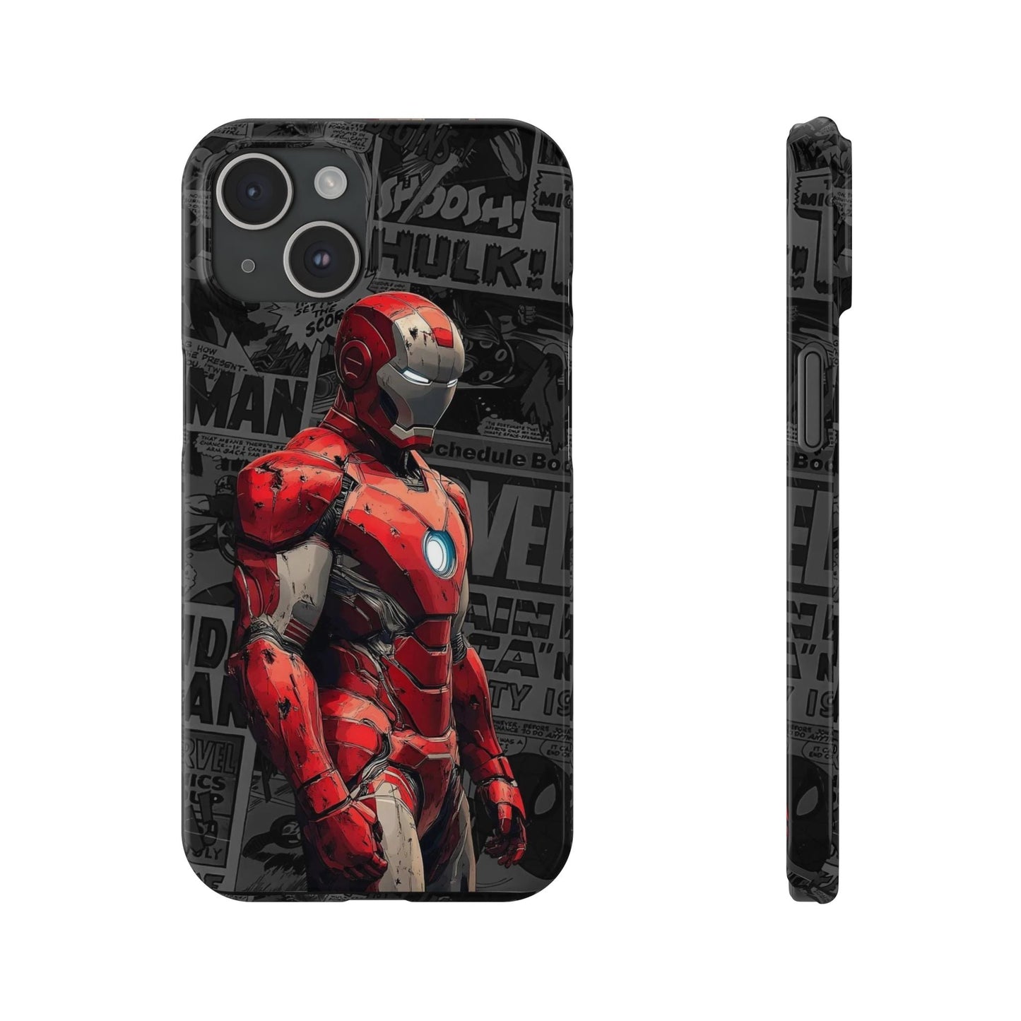 Aesthetic Iron Man Standing Phone Case - Coverbuddy