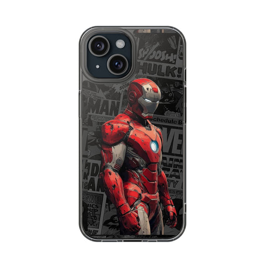 Aesthetic Iron Man Standing Phone Case - Coverbuddy