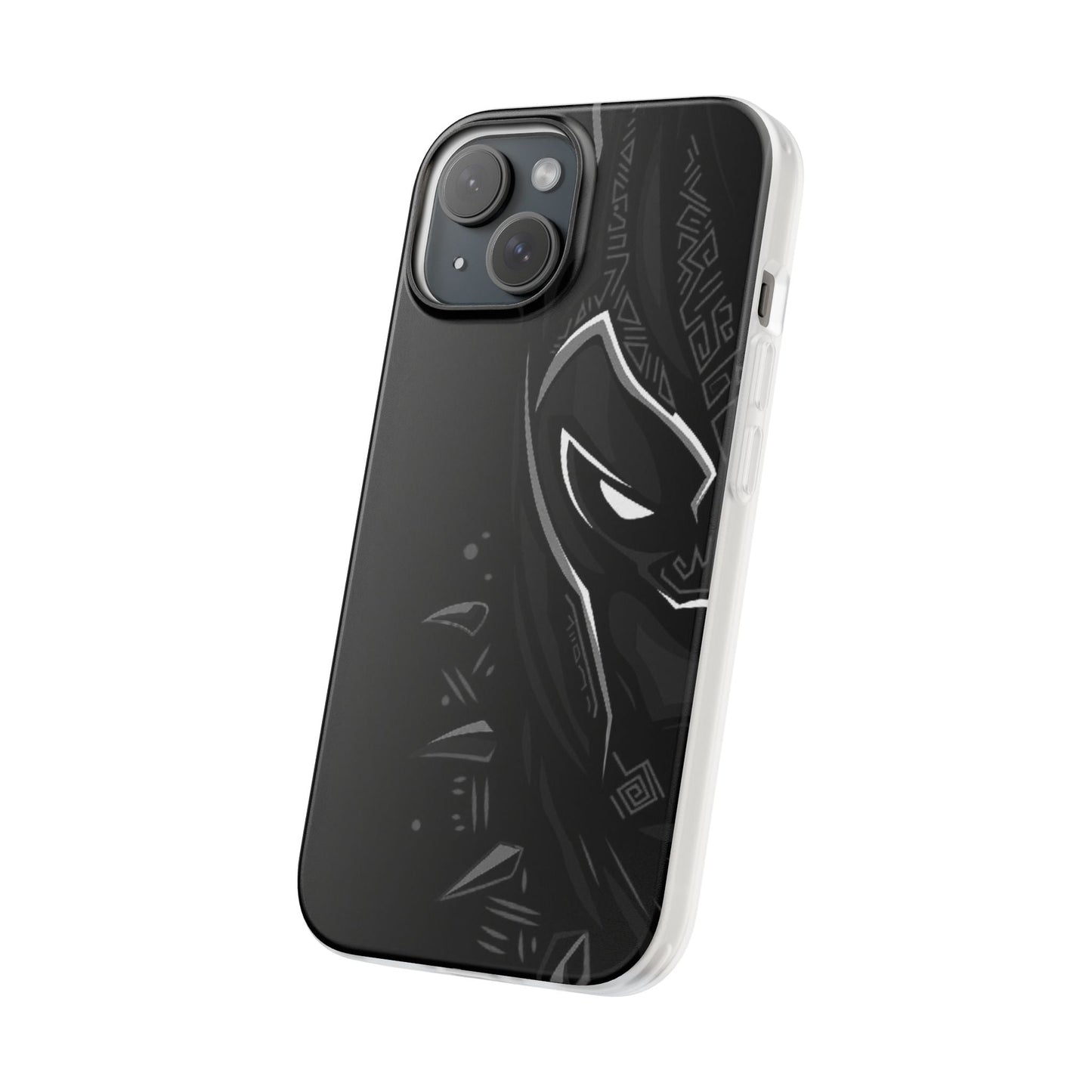Black Phanther Grey Face Phone Case - Coverbuddy