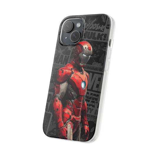 Aesthetic Iron Man Standing Phone Case - Coverbuddy